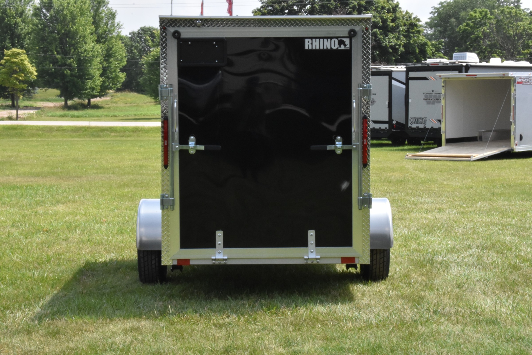 2026 Other Galvanized Enclosed 5' x 10' Single Axle w/ Ramp thumbnail 4