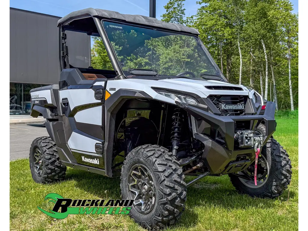 2024 Kawasaki RIDGE RANCH EDITION with WINDSHIELD and MIRROR PACKAGE 