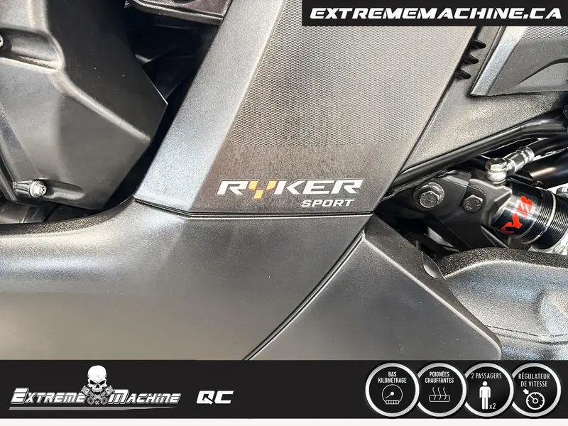 Can-Am CAN AM RYKER SPORT 900 ACE BEAUCOUP D'ACCESSOIRES!!! 2024