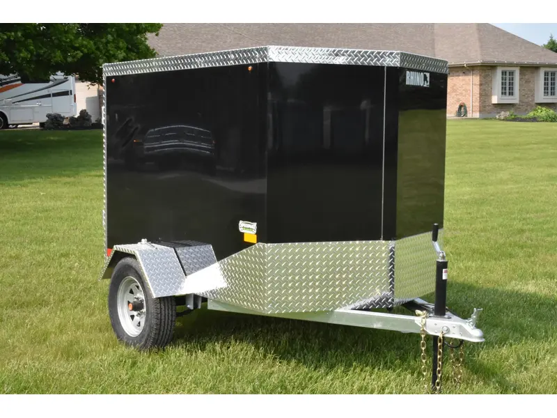2026 Rhino Galvanized Enclosed 4' x 6' SA