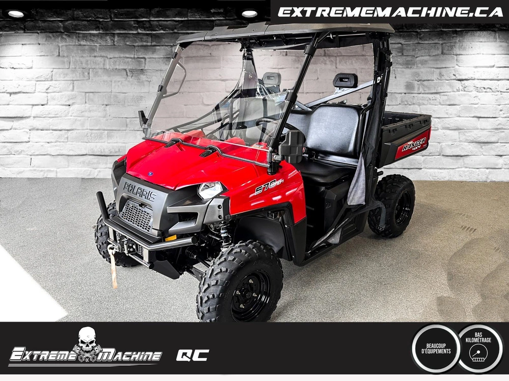 Polaris Polaris Ranger 570 Efi Bas Kilométrage !!!! 2019 alt