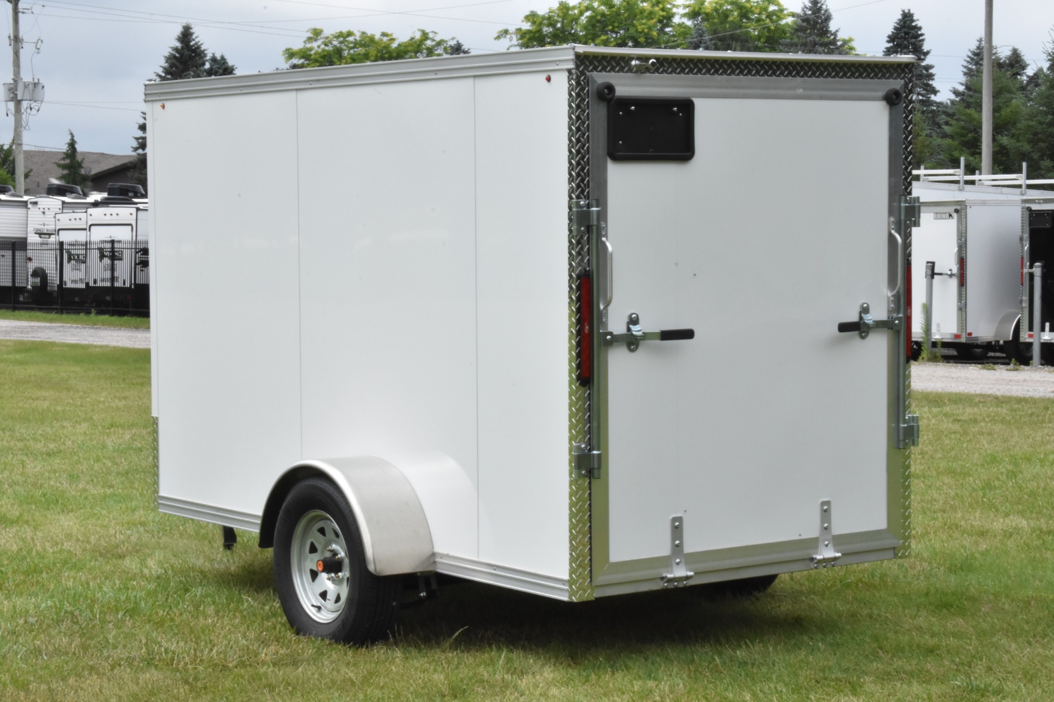 2026 Other Galvanized Enclosed 5' x 10' Single Axle w/ Ramp thumbnail 3