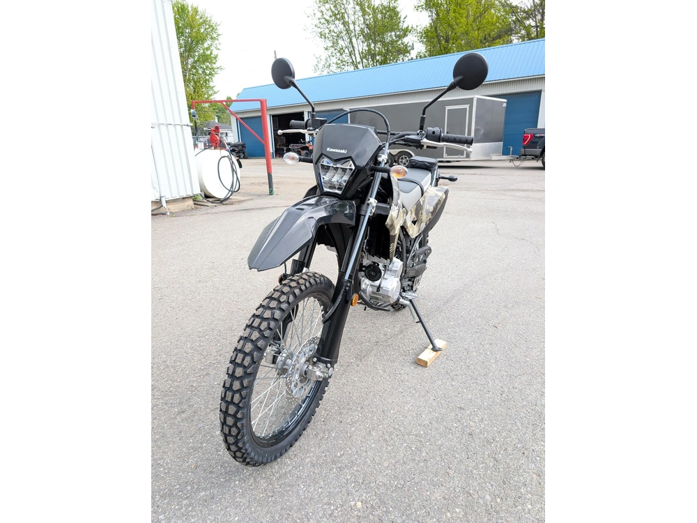 Kawasaki Klx300 Semi-camo 🎯 Moto Double Usage Route Sentier Crf300l Drz400 Wr250r Dual Sport Plaquée 🟢 2026 alt