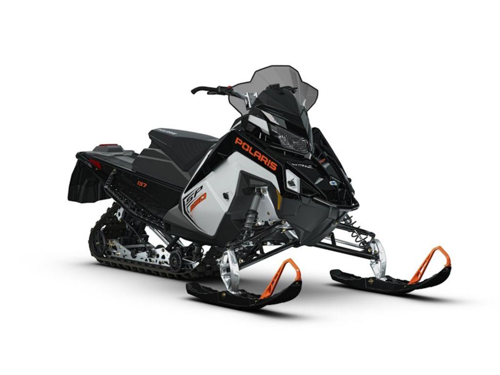2027 Polaris 650 INDY SP 137 White Lightning / Gloss Black / Orange Burst