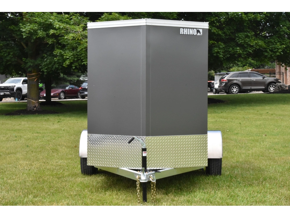 2026 Rhino Galvanized Enclosed 5' X 8' Sa Ramp alt