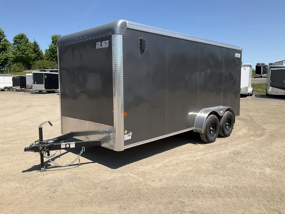2026 Car Mate Trailers 7x16 Hd Sportster Cargo Trailer alt