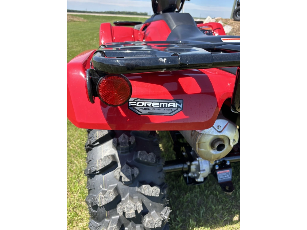 2026 Honda Foreman, Manual Shift, Red alt