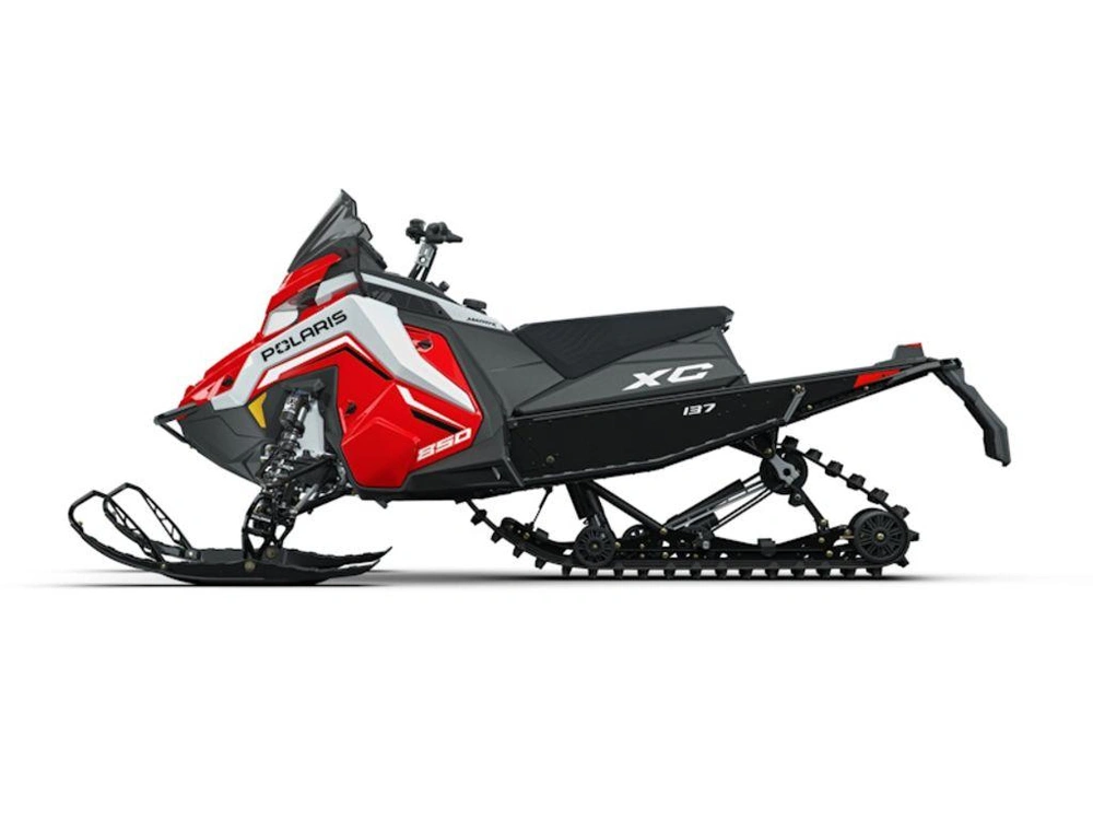 2027 Polaris 850 Indy Xc 137 7s Indy Red / White Lightning / Gloss Black alt