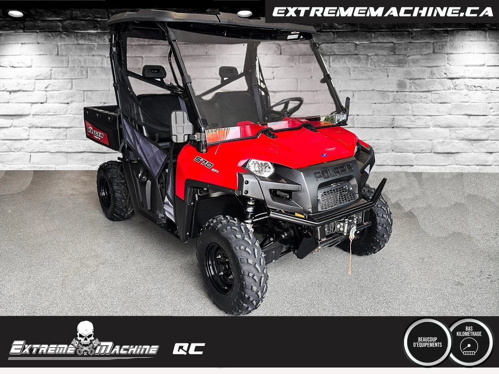 Polaris Polaris Ranger 570 Efi Bas Kilométrage !!!! 2019 alt