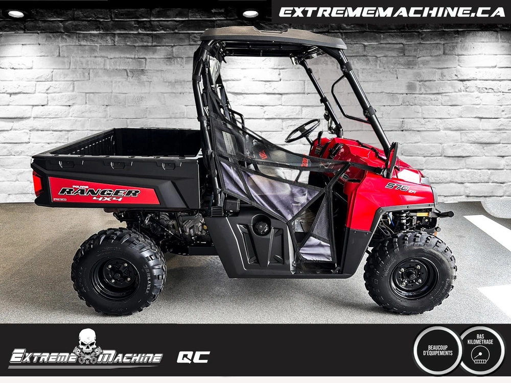 Polaris Polaris Ranger 570 Efi Bas Kilométrage !!!! 2019 alt