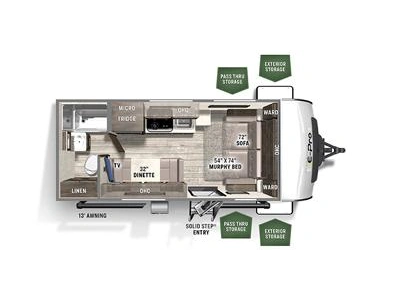 Forest River Flagstaff 19fd 2022 alt