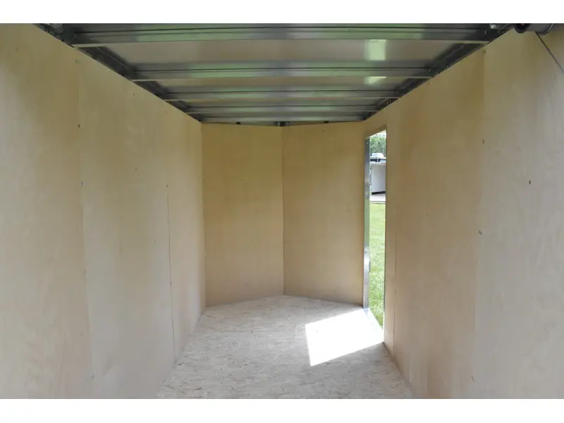 2026 Rhino Galvanized Enclosed 5' x 10' Single Axle w/ Ramp