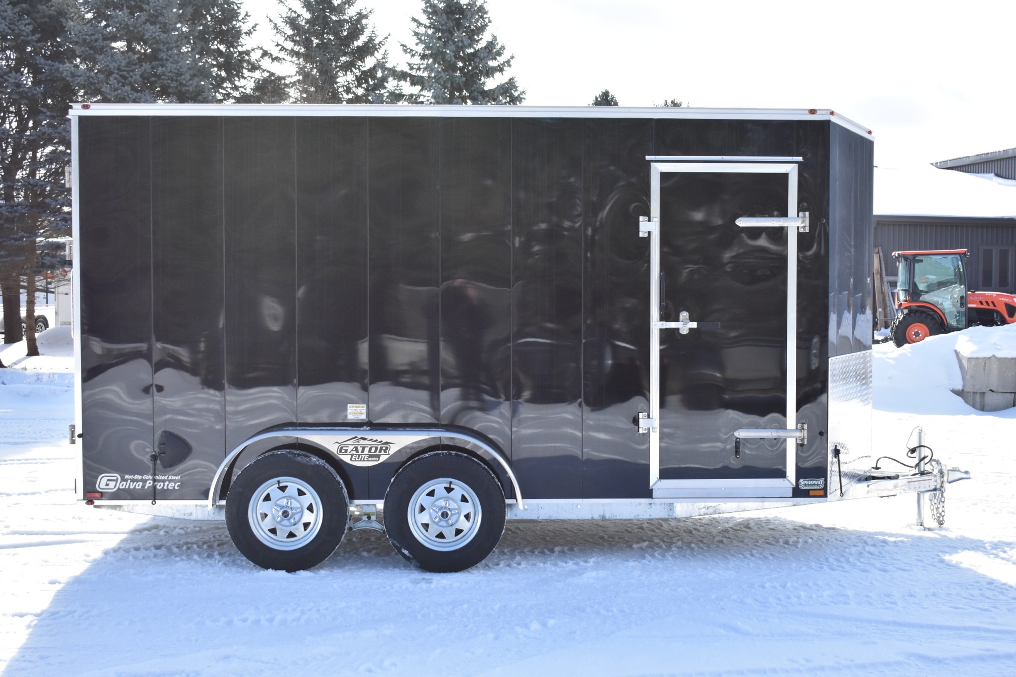 2026 Gator Galvanized Enclosed 7' x 14' TA thumbnail 8