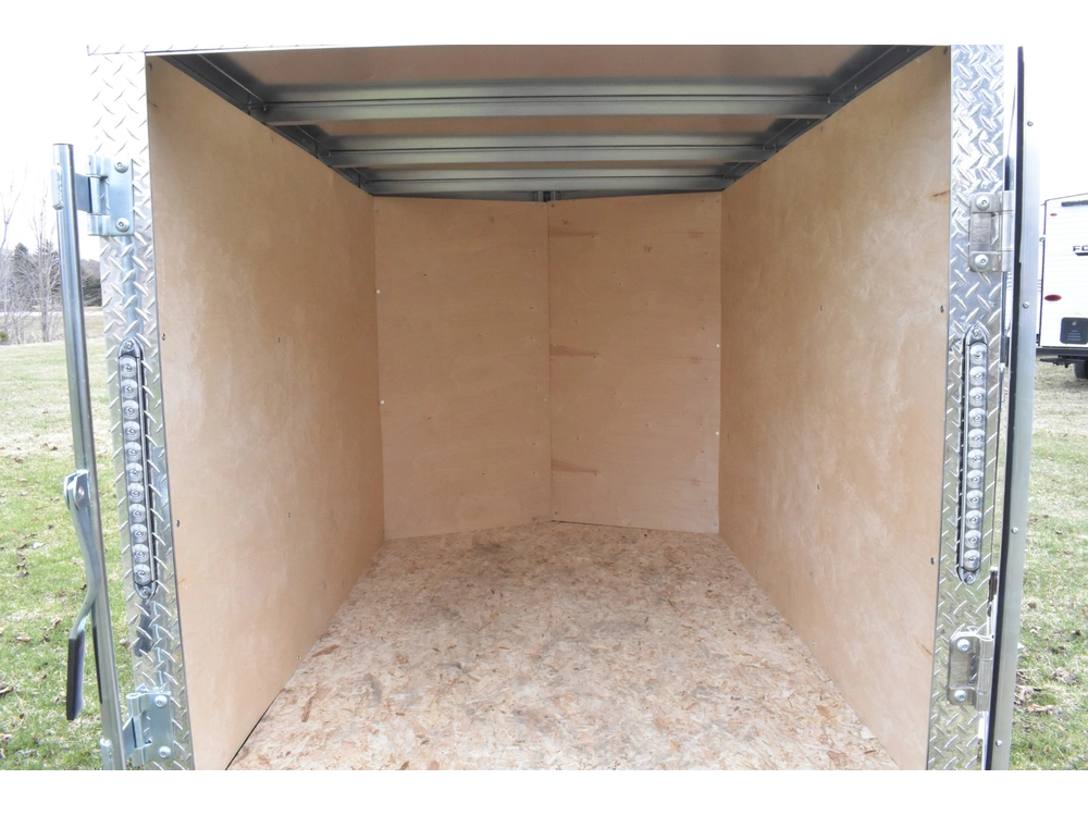 2026 Rhino Galvanized Enclosed 4' X 6' Sa alt