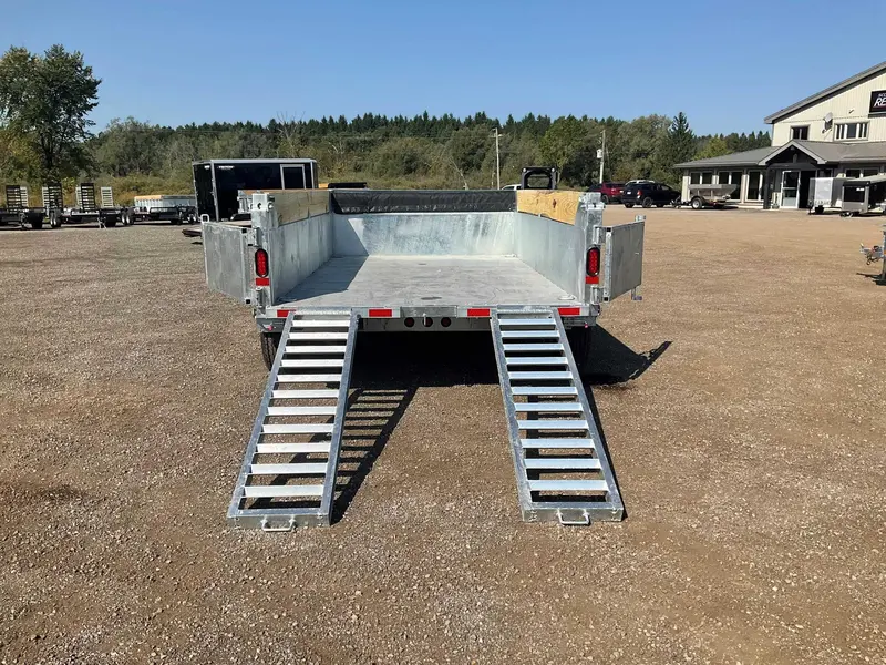 2026 Canada Trailers 83x12 7 Ton Galvanized Dump Trailer