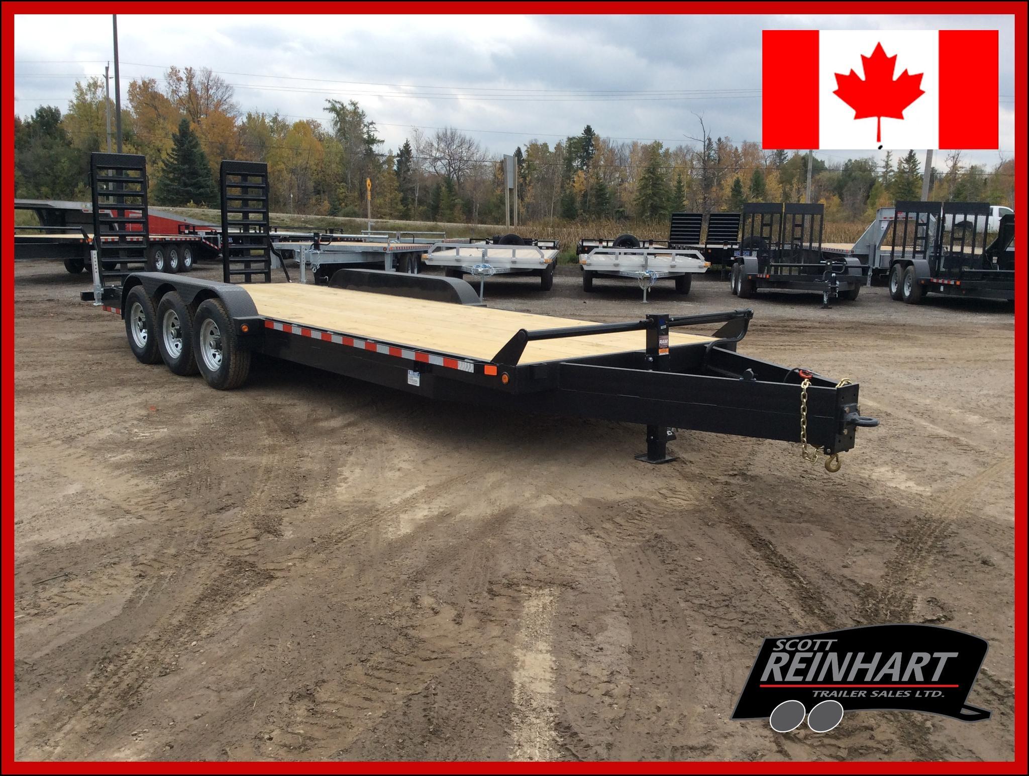2026 Canada Trailers 82x24 10.5 Ton Equipment Trailer