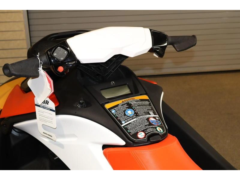 2026 Sea-doo Spark Convenience Package 900 3up Ibr "sunrise Orange / Dragon Red (sound System)" alt