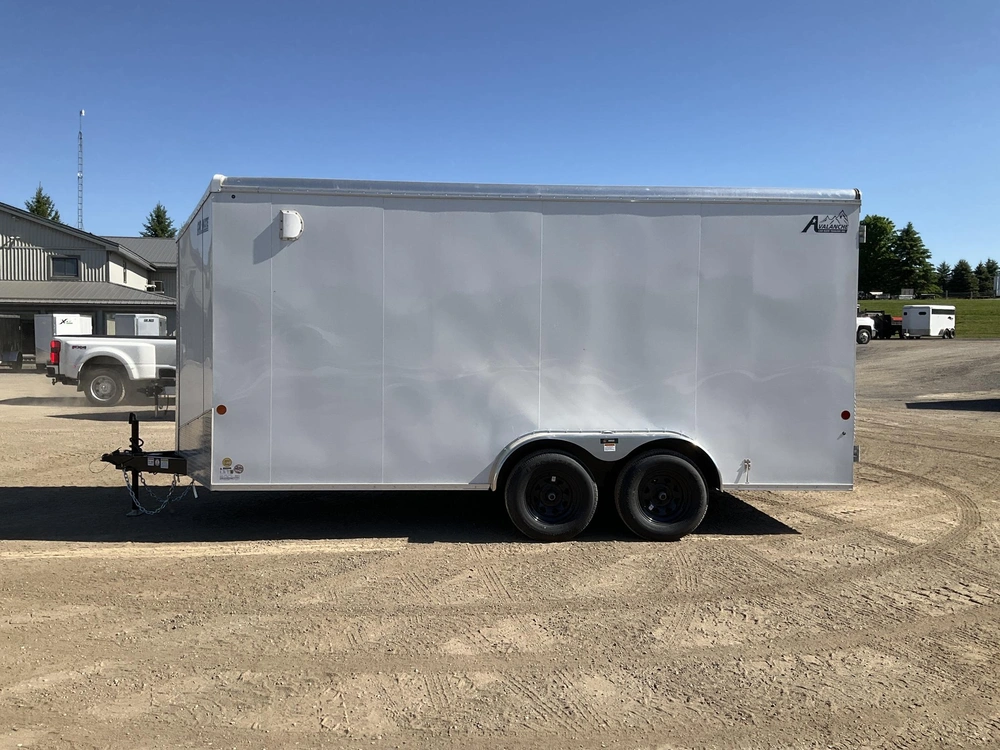 2026 Car Mate Trailers 7x16 Plus V-nose Avalanche Hd Cargo Trailer alt