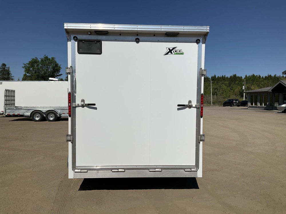 2026 Xcel Trailers 7x14 Plus V-nose Hd Aluminum Snowmobile Trailer alt