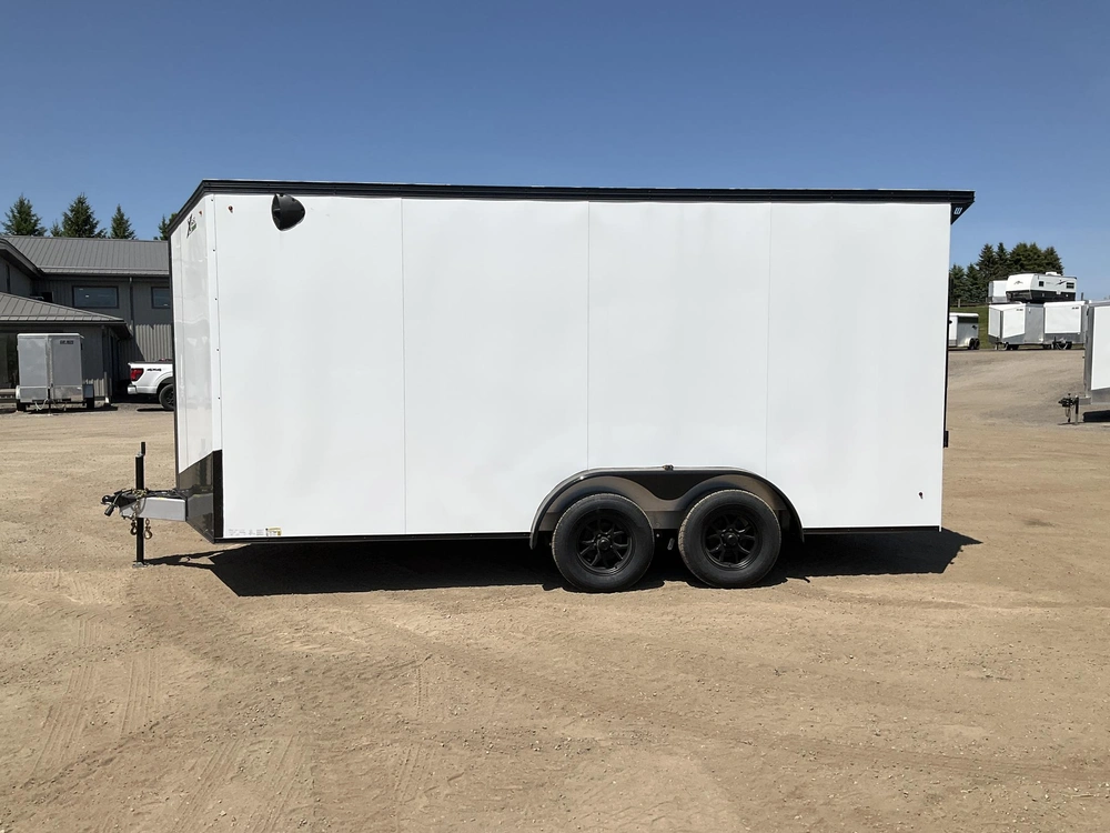 2026 Xcel Trailers 7.5x16 Plus V-nose Aluminum Cargo Trailer alt