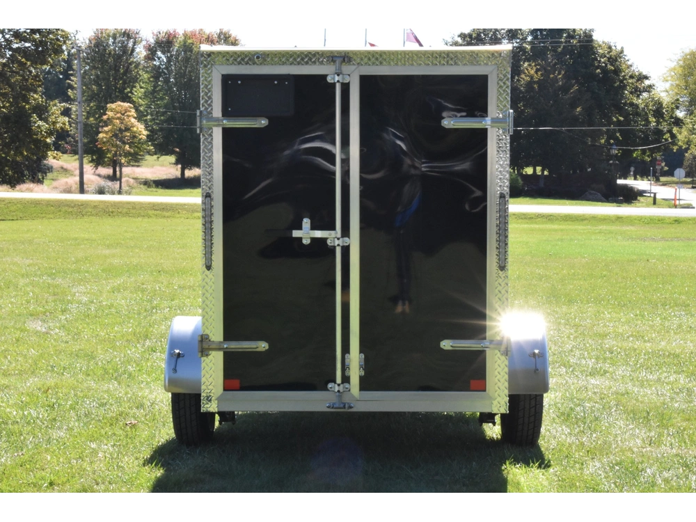 2026 Rhino Galvanized Enclosed 5' X 8' Sa Dd alt