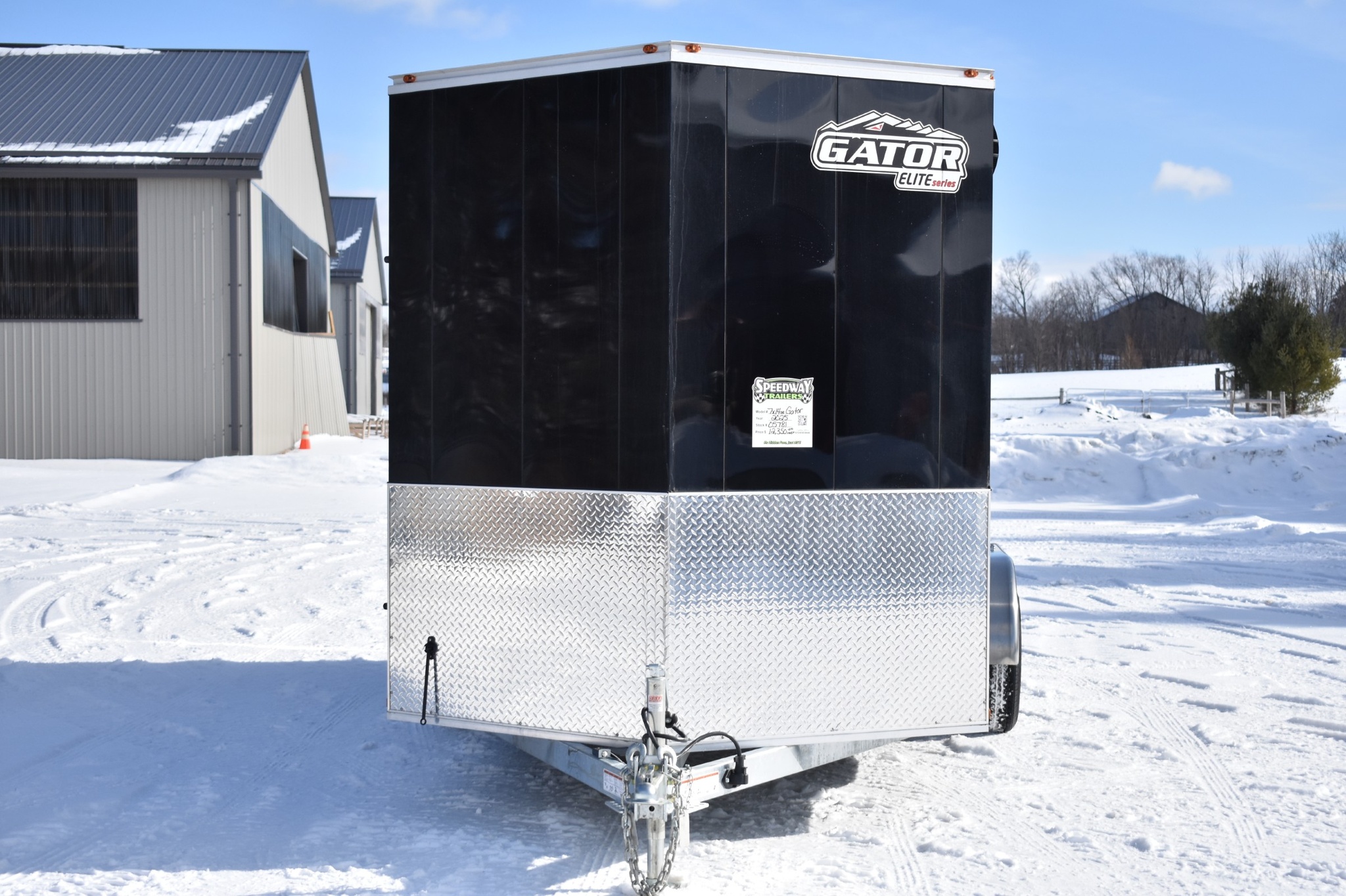 2026 Gator Galvanized Enclosed 7' x 14' TA thumbnail 10