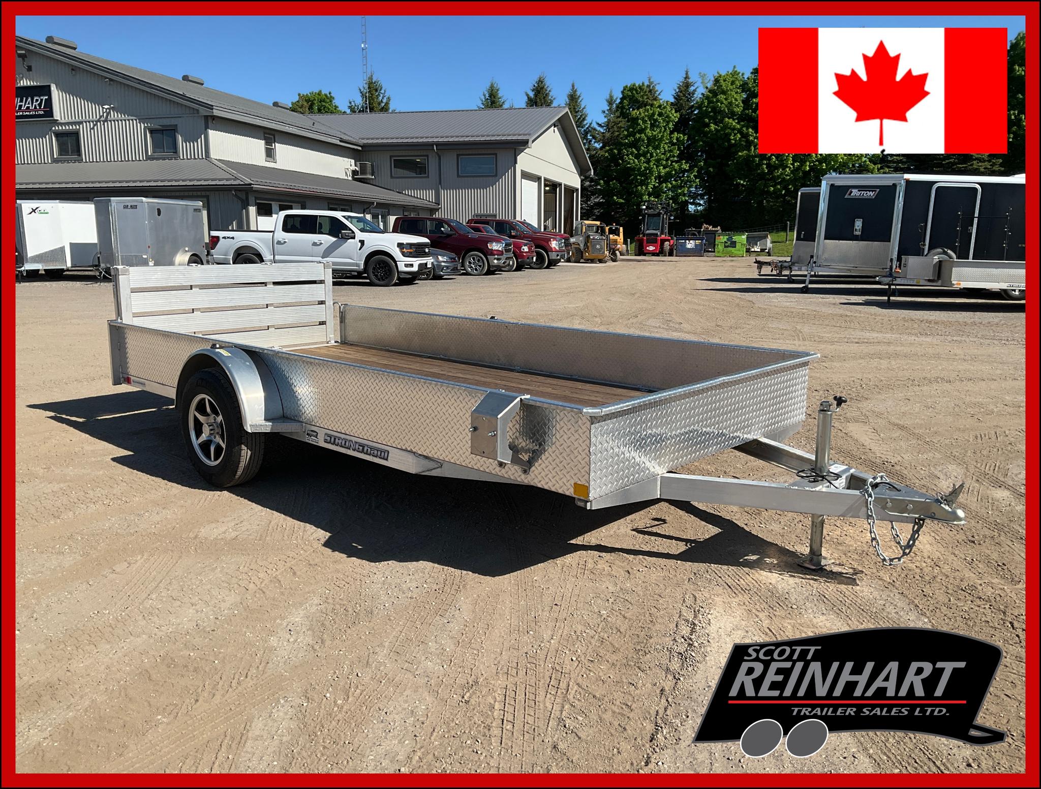 2022 Stronghaul 76x14 All Aluminum Utility Trailer