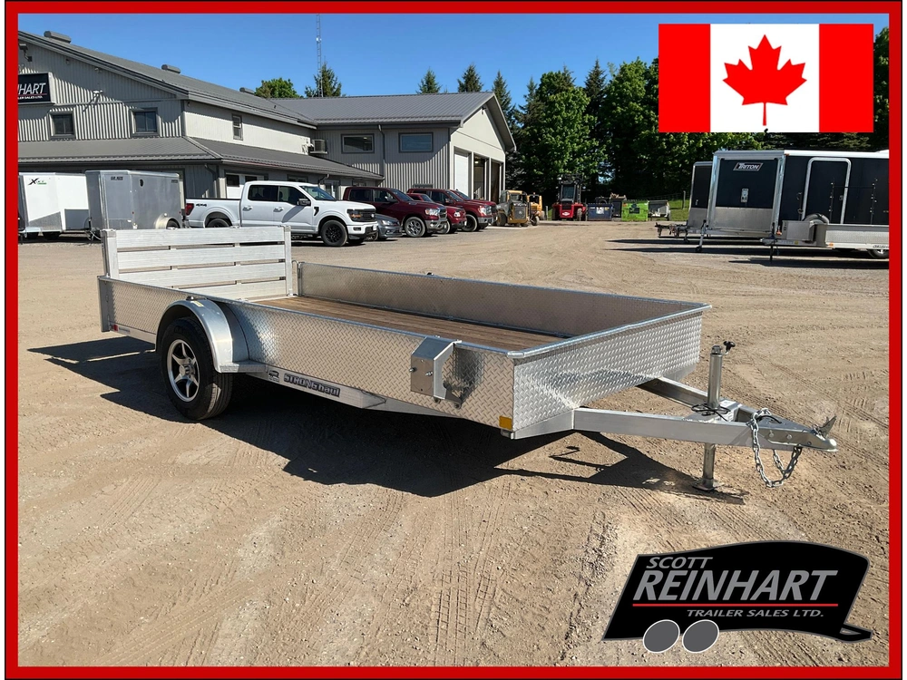 2022 Stronghaul 76x14 All Aluminum Utility Trailer alt
