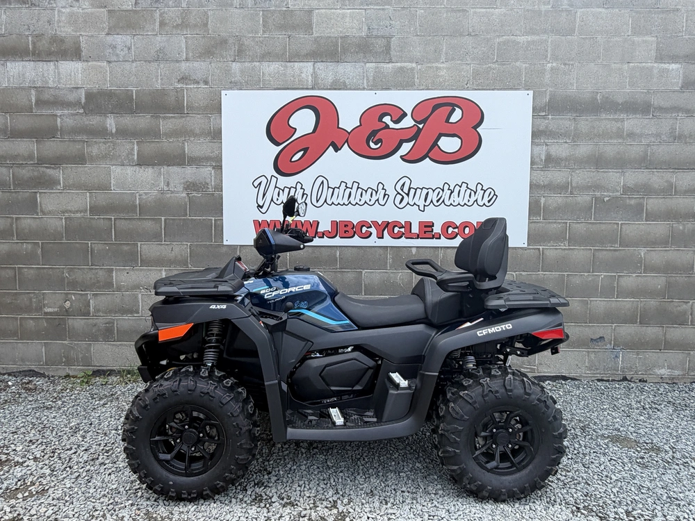 2025 Cfmoto Cforce 600 Touring Twilight Blue alt