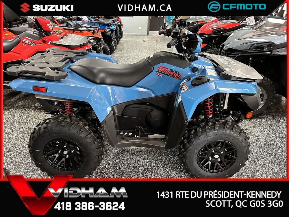 Suzuki Kingquad 750xpz Bleu 2026 alt