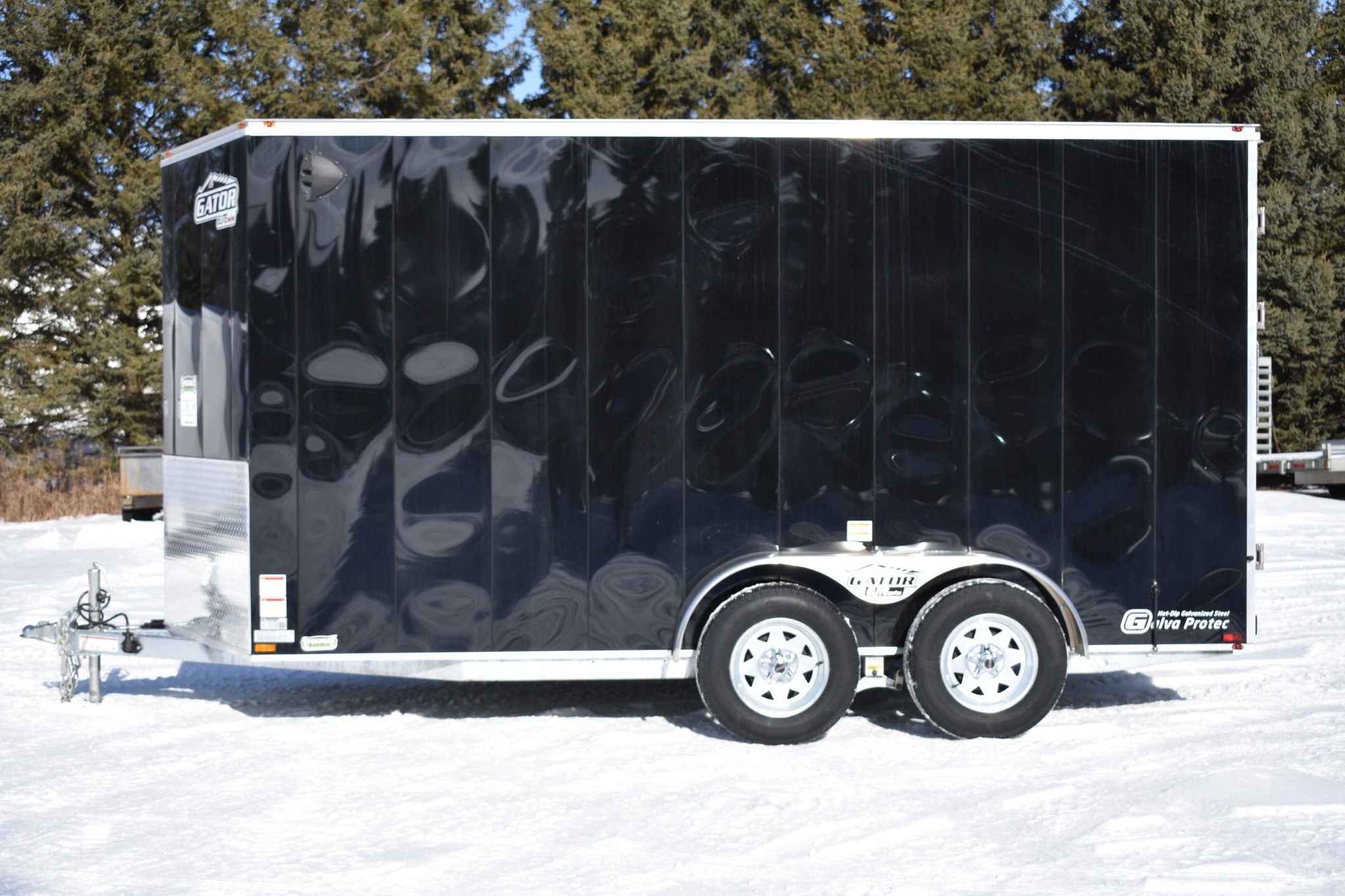 2026 Gator Galvanized Enclosed 7' x 14' TA thumbnail 2