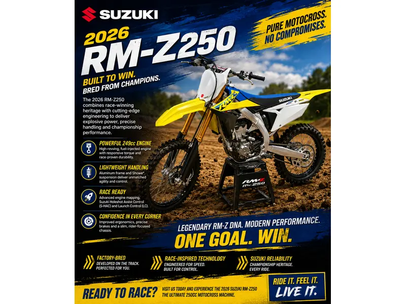 Suzuki RMZ250 2026
