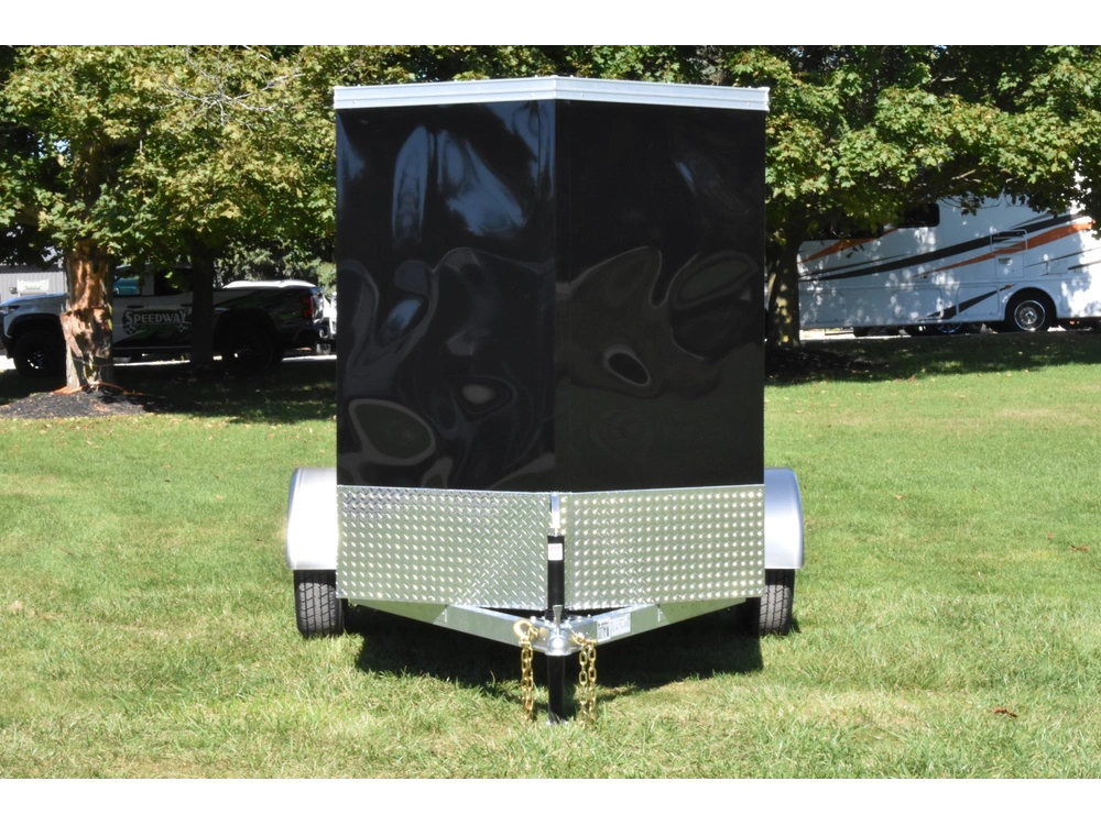 2026 Rhino Galvanized Enclosed 5' X 8' Sa Dd alt