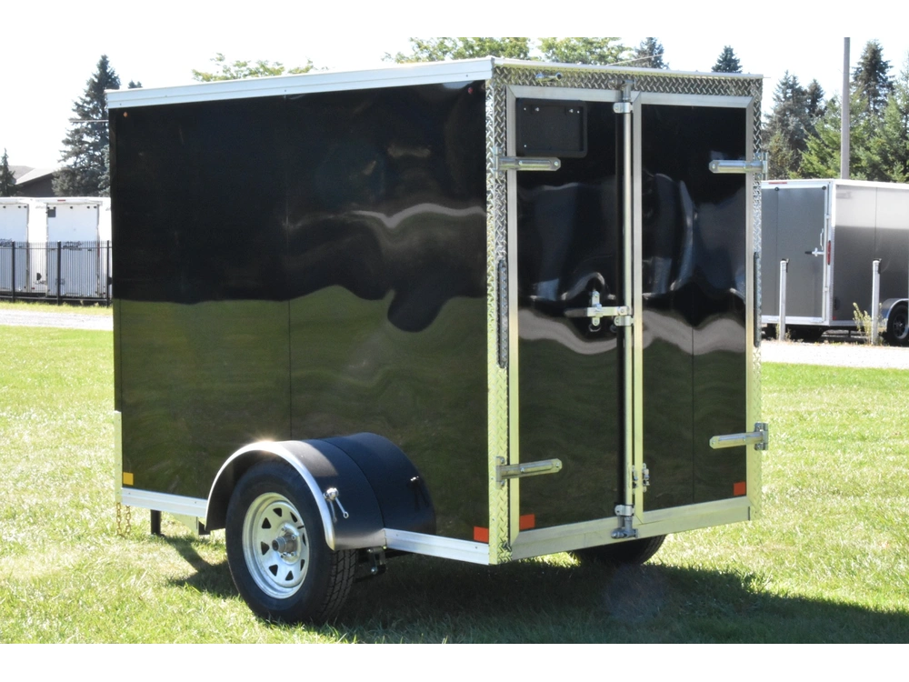 2026 Rhino Galvanized Enclosed 5' X 8' Sa Dd alt