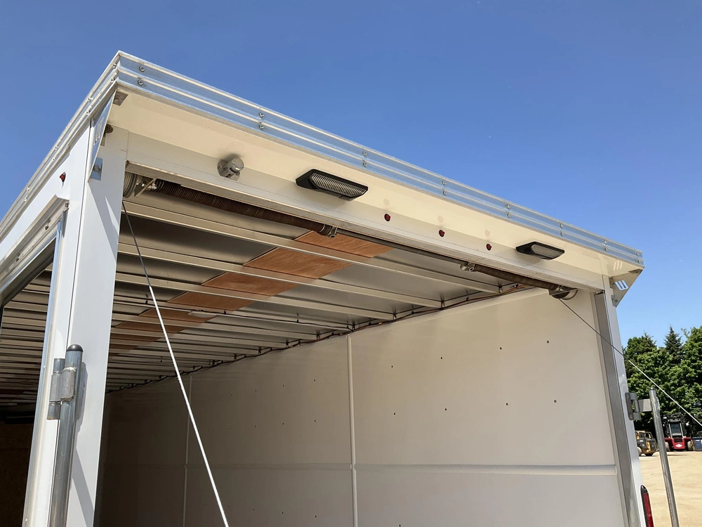 2026 Xcel Trailers 7.5x22 Plus V-nose Aluminum Snowmobile Trailer alt