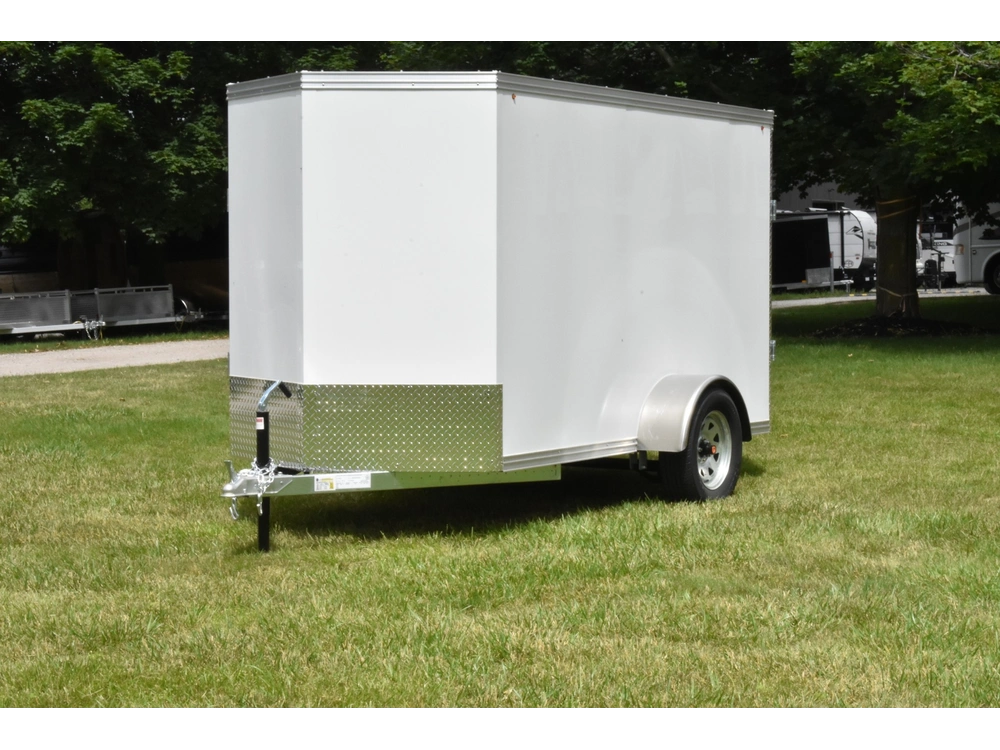 2025 Rhino Galvanized Enclosed 5' X 10' Sa Ramp alt
