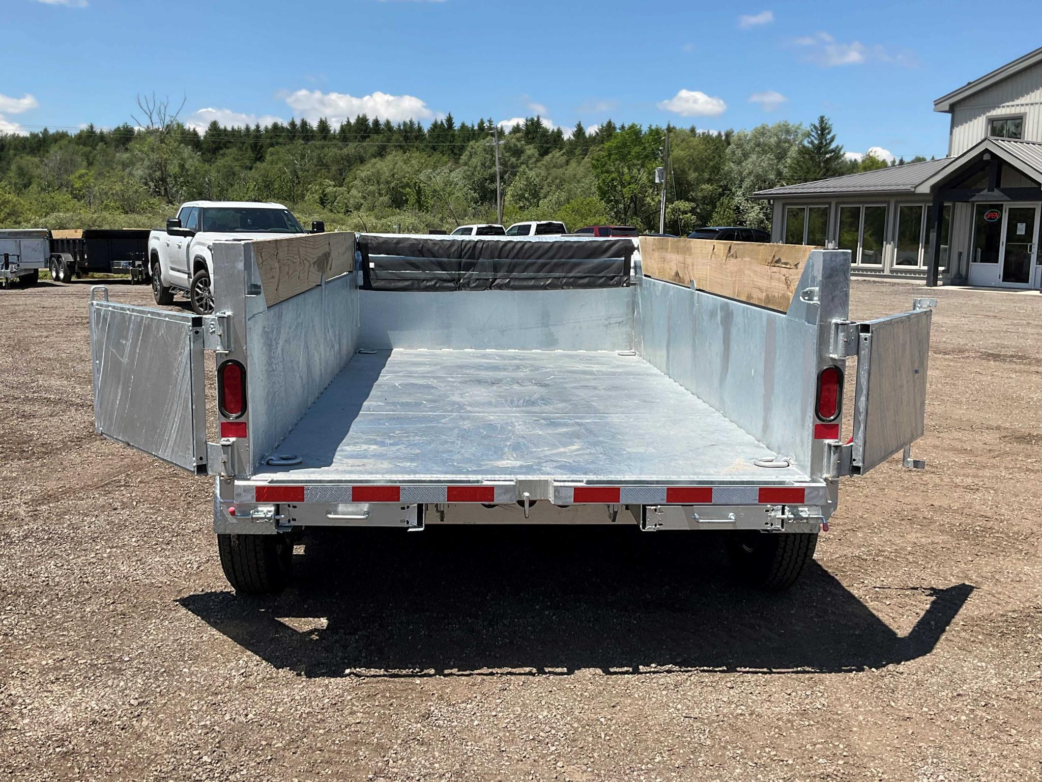 2026 Canada Trailers 6x12 5 Ton Galvanized Dump Trailer thumbnail 7