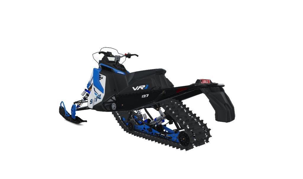 2027 Polaris Patriot 9R INDY VR1 137 Velocity Blue, 1.35, 7S, ES thumbnail 4