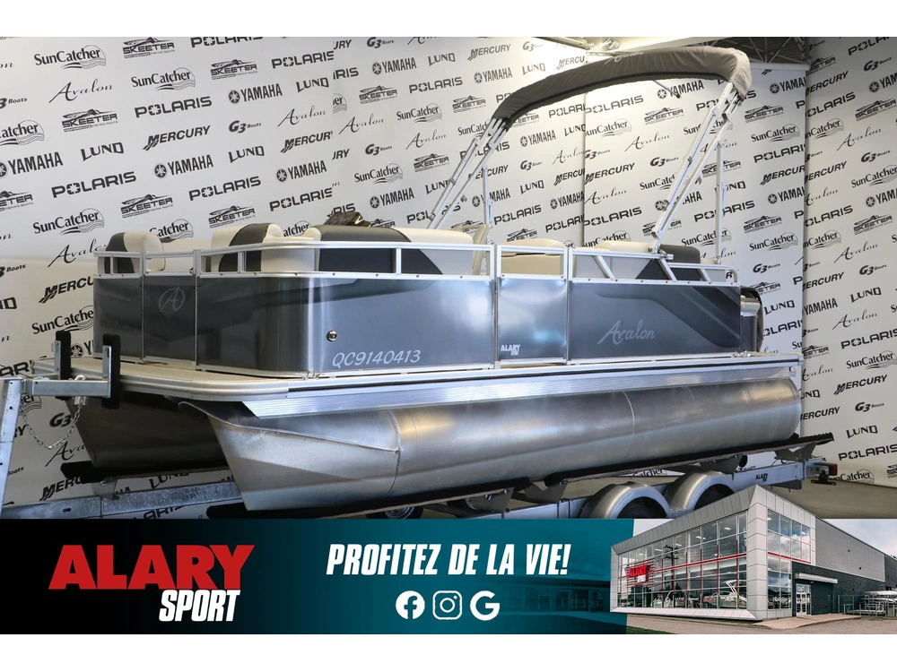 Avalon Venture 1775 Cruise Rear Bench +mercury 40 Hp 2023 alt