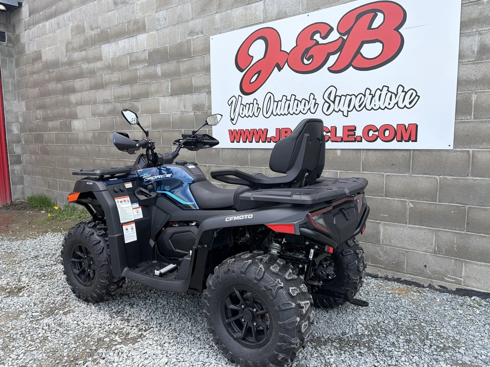 2025 Cfmoto Cforce 600 Touring Twilight Blue alt