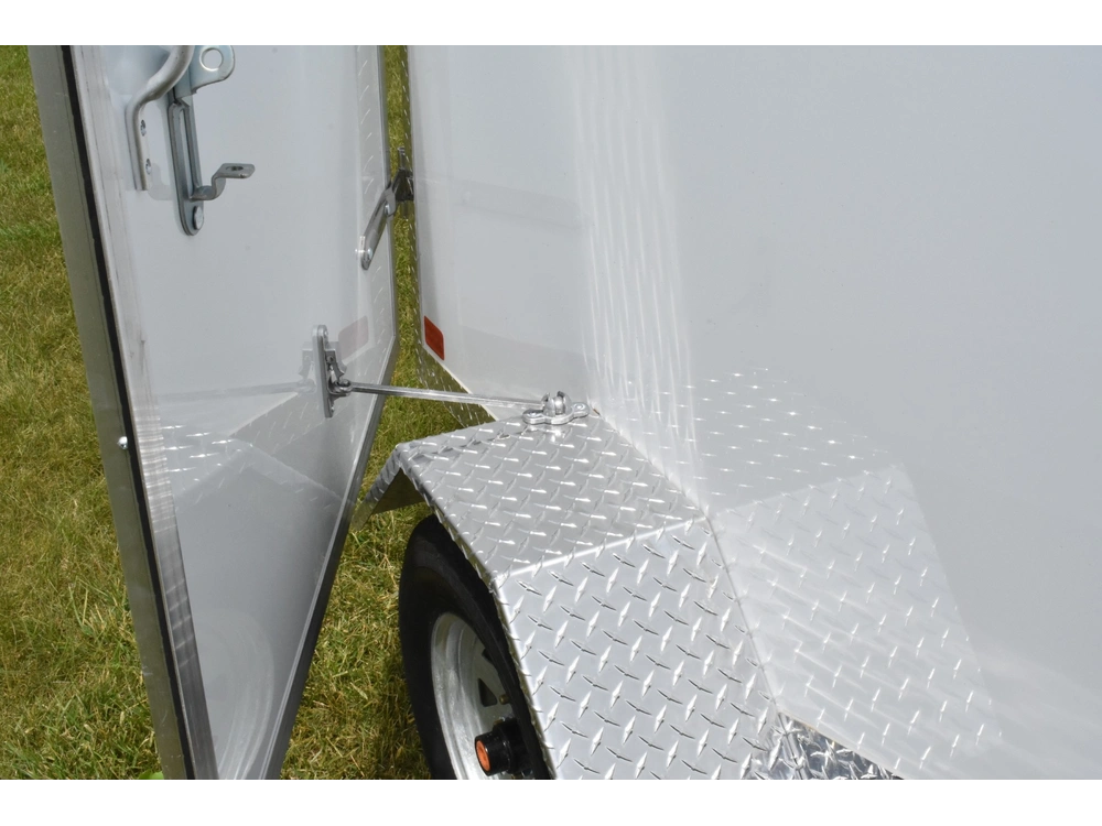 2026 Rhino Galvanized Enclosed 4' X 6' Single Axle alt