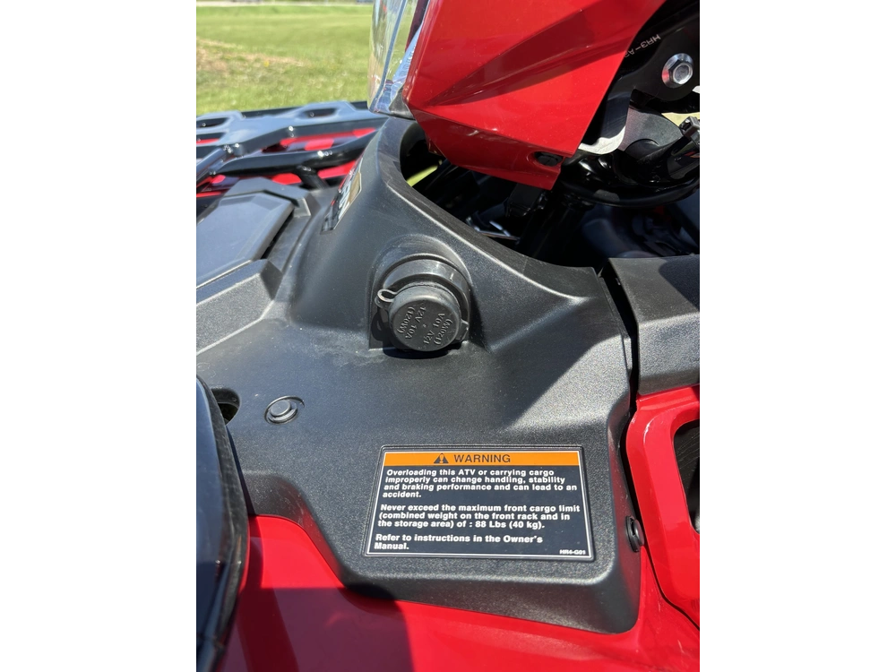 2026 Honda Foreman, Manual Shift, Red alt