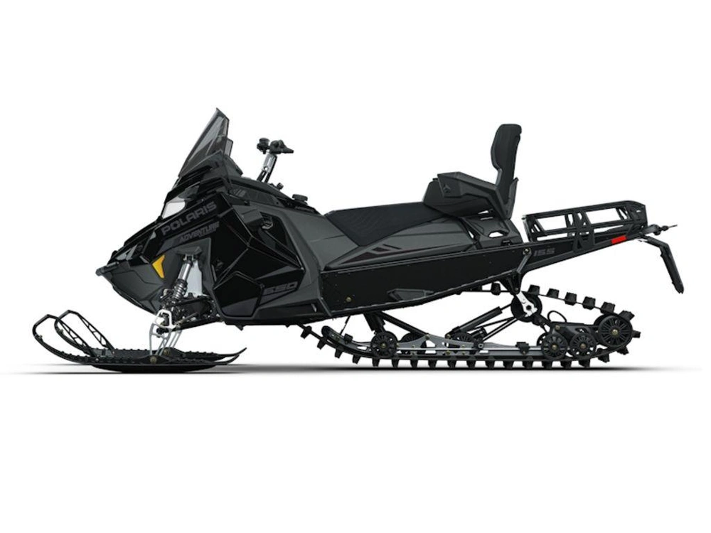 2027 Polaris 650 Voyageur Adventure Ultimate 155 1.6" Gloss Black alt