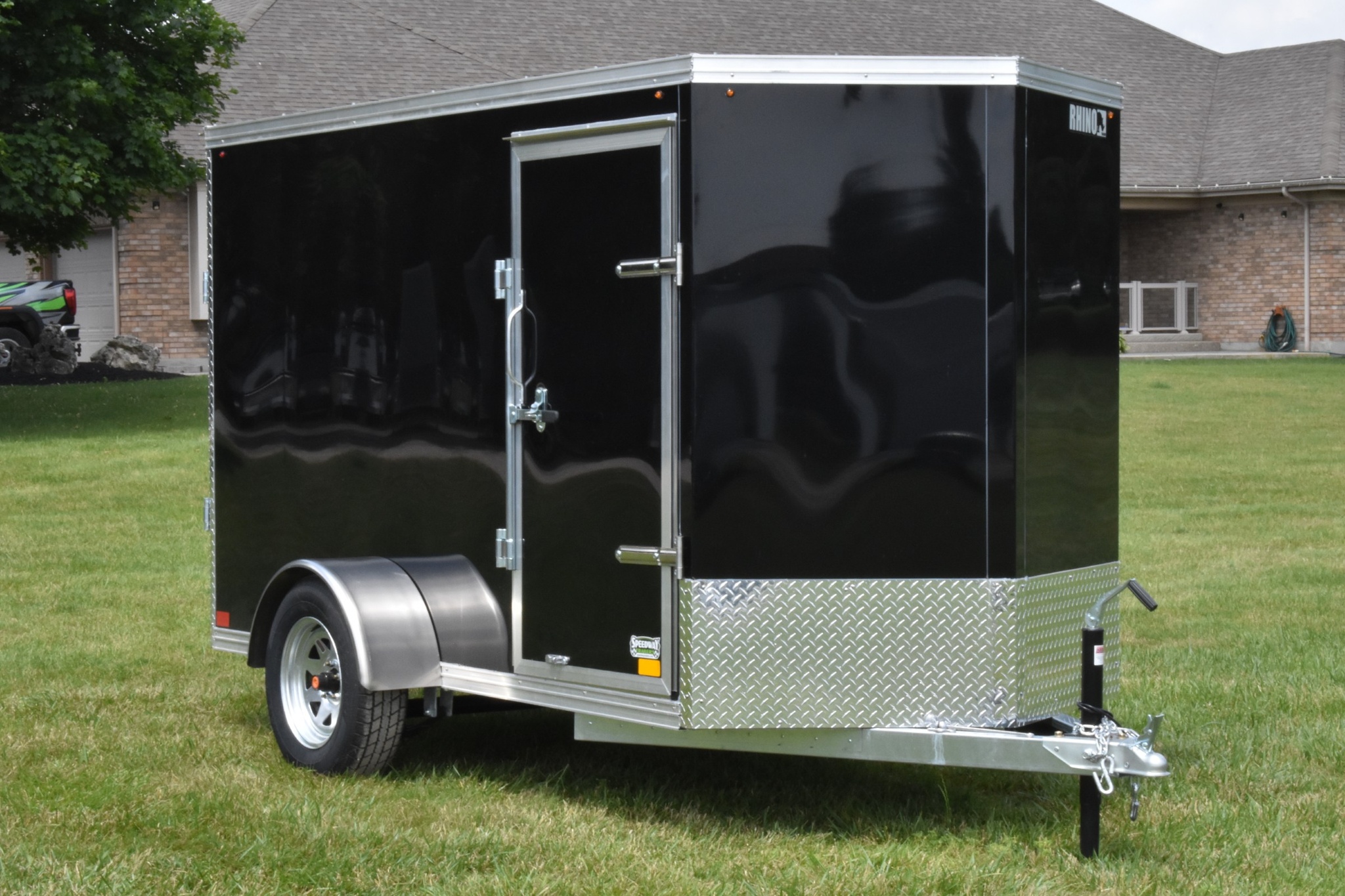 2026 Other Galvanized Enclosed 5' x 10' Single Axle w/ Ramp thumbnail 9
