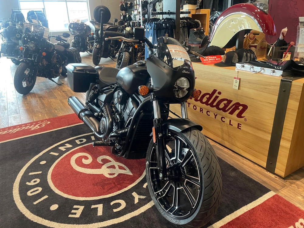 2026 Indian Motorcycle Sport Scout Rt - Onyx Black Smoke alt
