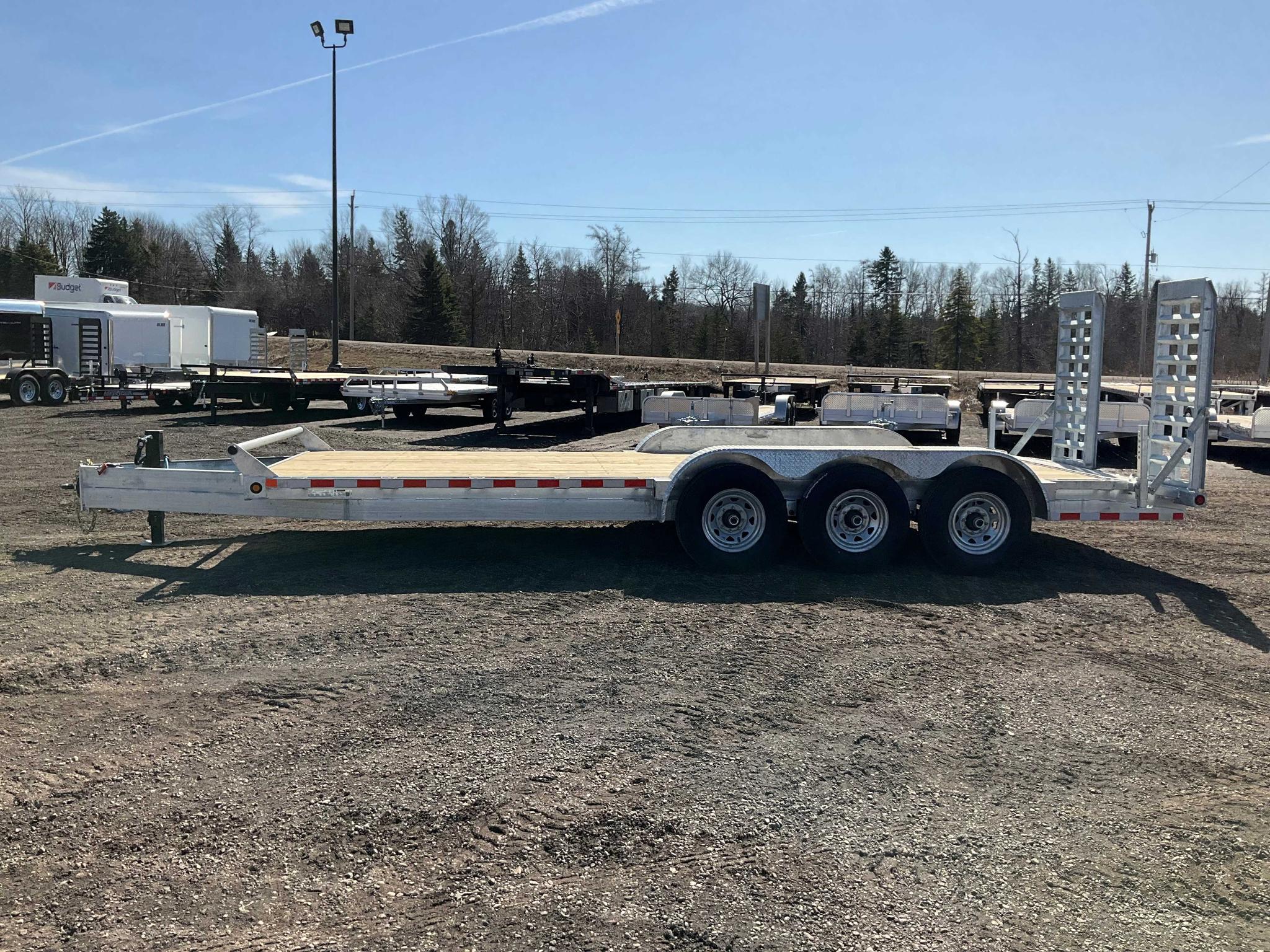 2026 Canada Trailers 82x22 10.5 Ton Galvanized Equipment Trailer thumbnail 5
