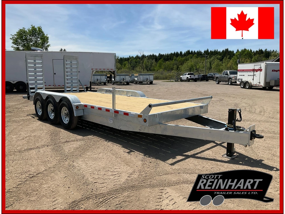 2026 Canada Trailers 82x20 10.5 Ton Galvanized Equipment alt