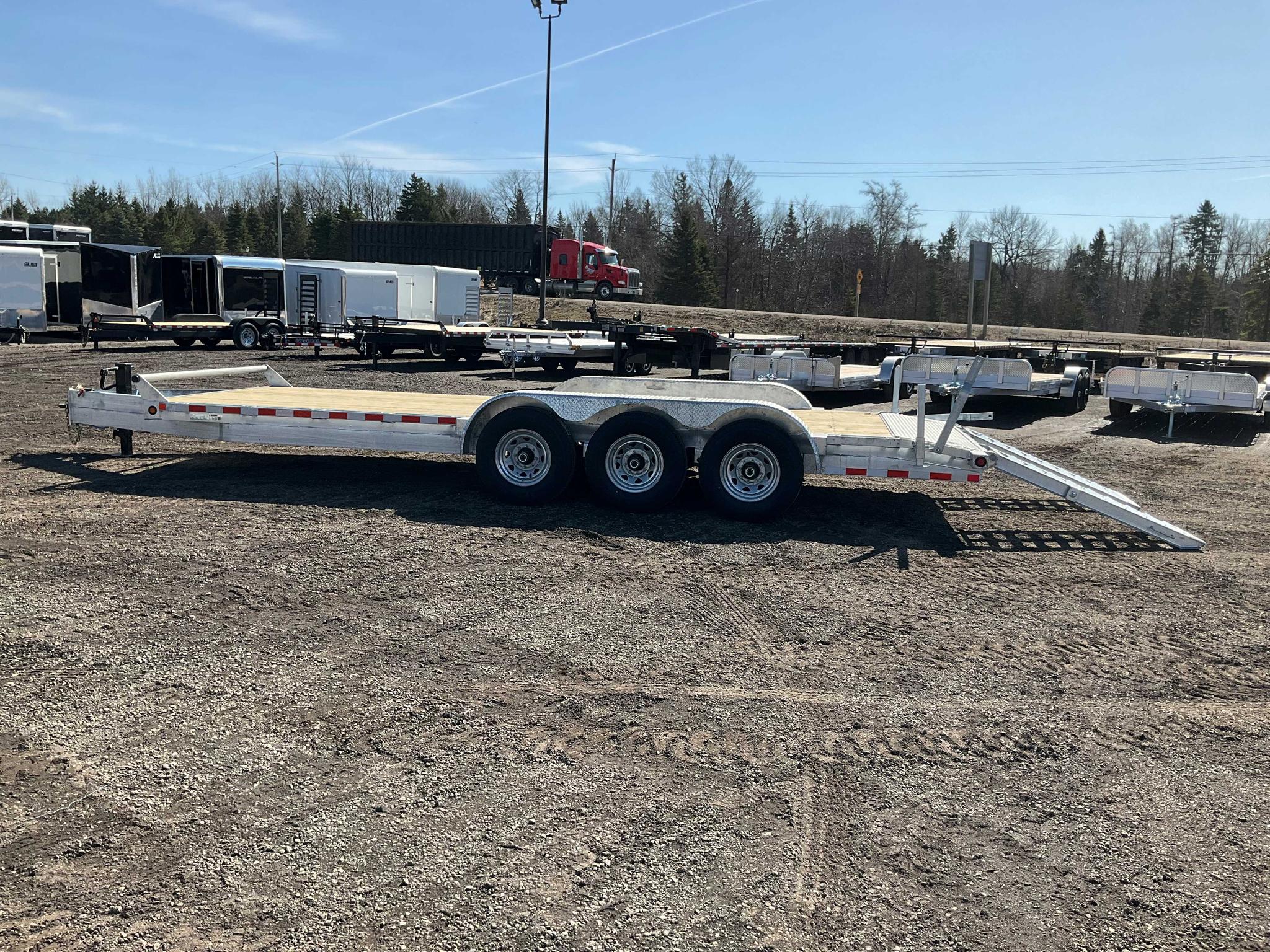 2026 Canada Trailers 82x22 10.5 Ton Galvanized Equipment Trailer thumbnail 8