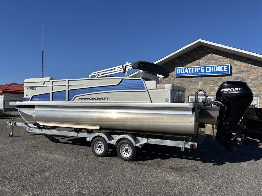 2024 Princecraft Vectra 21 Rl Tri Toon W/ 115 Ct Pro Xs alt