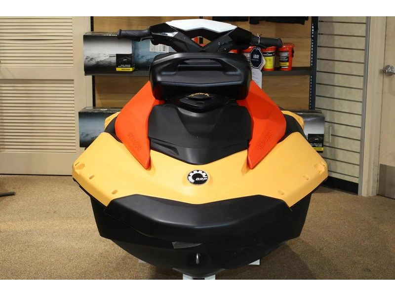 2026 Sea-doo Spark Convenience Package 900 3up Ibr "sunrise Orange / Dragon Red (sound System)" alt